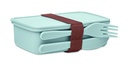 Lunchbox ze sztuccami MO6254-66 - Baby Blue