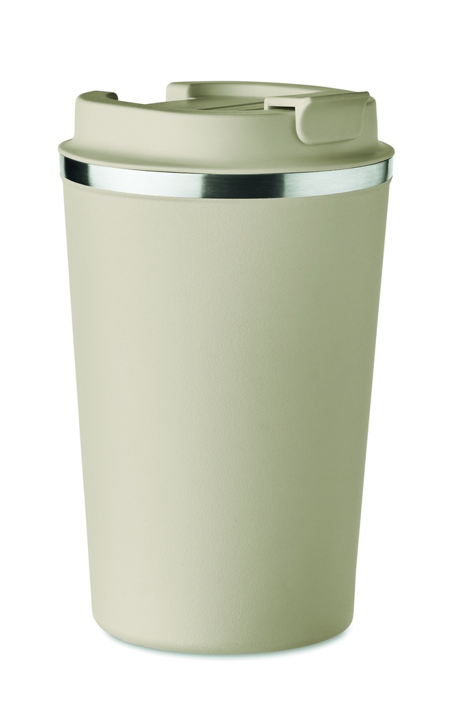 Dwuscienny kubek 350 ml MO6276-13 - Bezowy