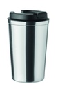 Dwuscienny kubek 350 ml MO6276-16 - Srebrny Mat