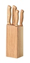 5-czesciowy zestaw nozy MO6308-40 - Drewna