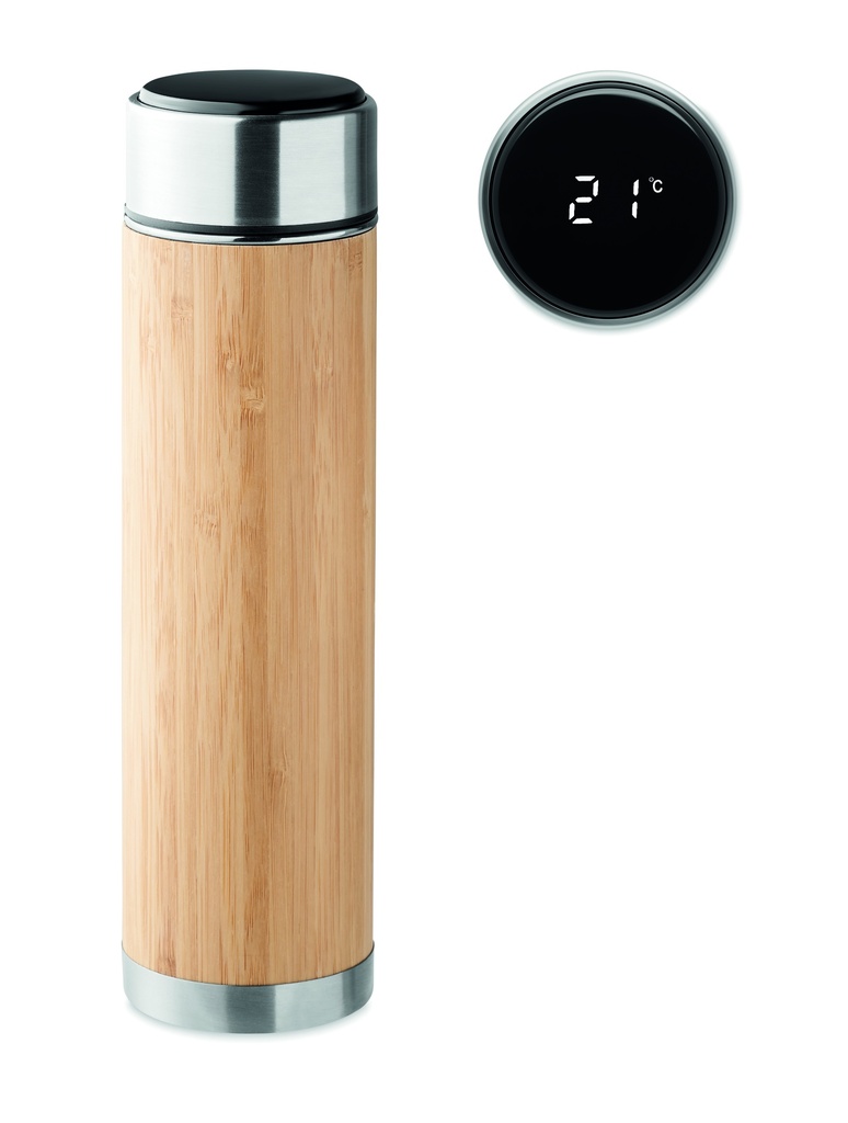 Termos dwuścienny 480 ml - Drewna