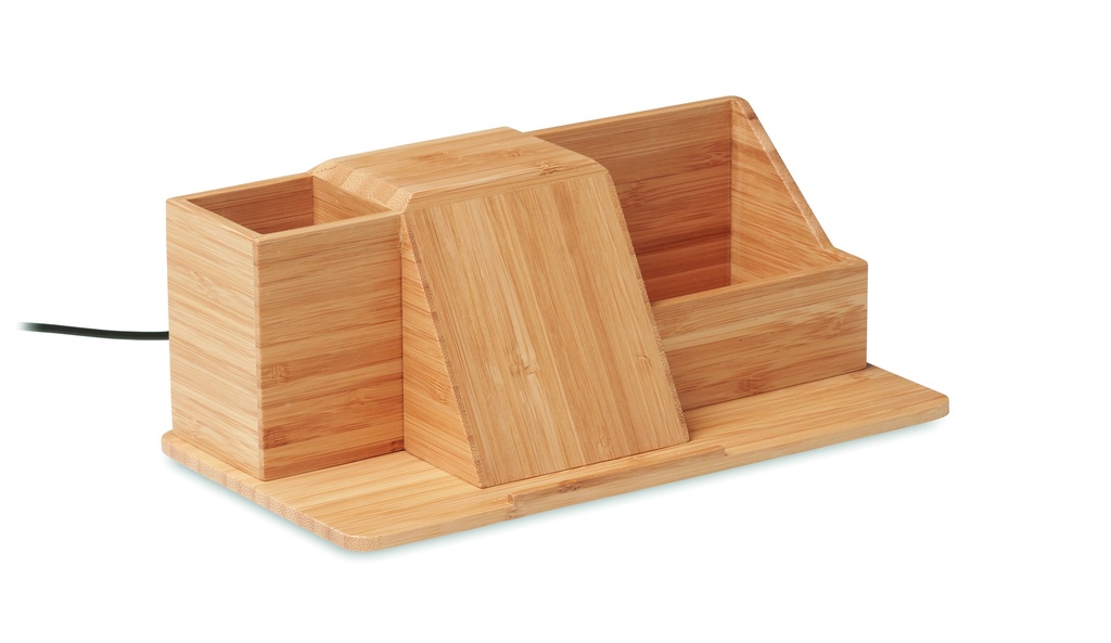 Bezprzewodowa ladowarka 15W MO6345-40 - Drewna