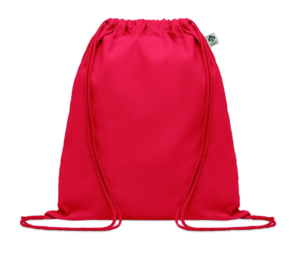 Torba z bawelny organicznej MO6355-05 - Czerwony