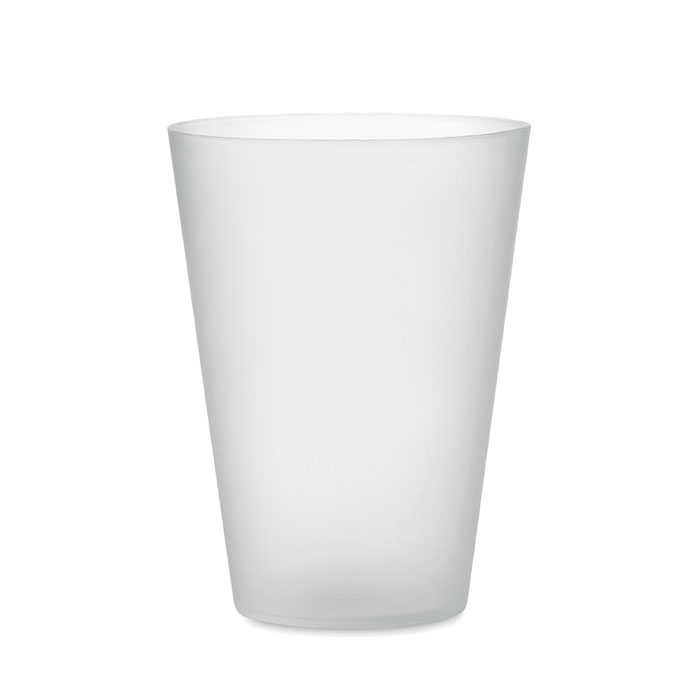 Kubek eventowy 300ml MO6375-26 - Przezroczysty Bialy