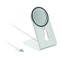 Przenosna ladowarka  15W MO6417-16 - Srebrny Mat