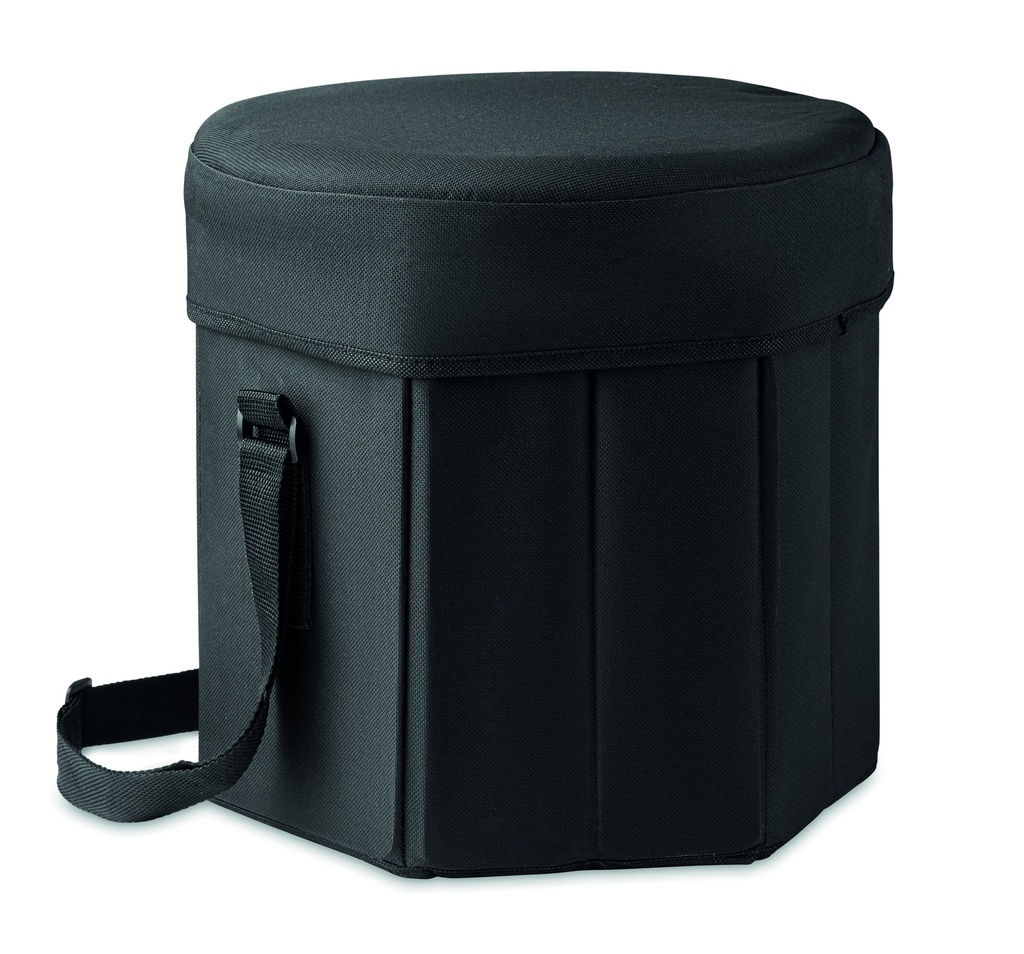 Krzesło/stół z torbą chłodzącą - Czarny