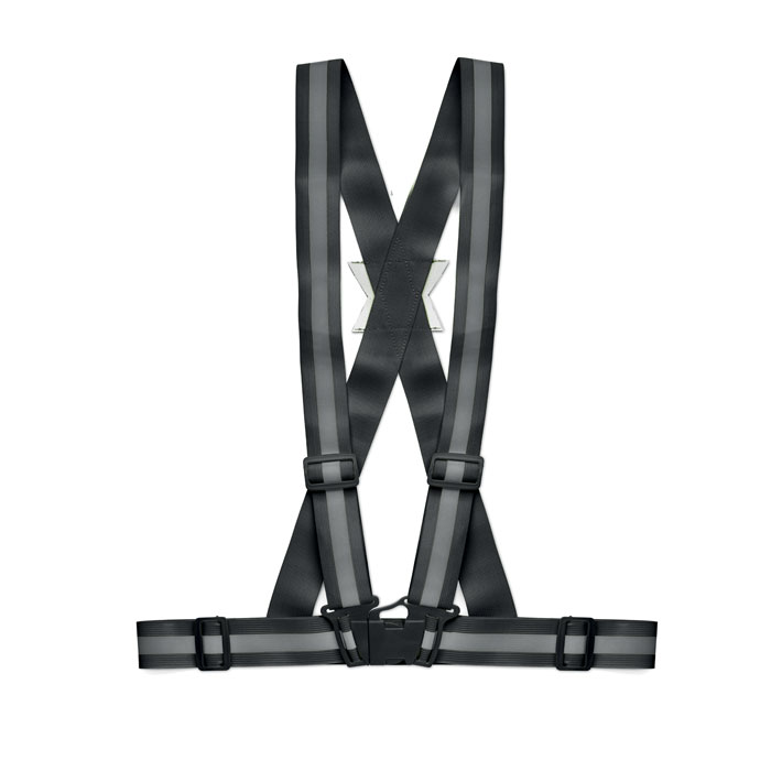 Pasek poprawiajacy widocznosc MO6445-03 - Czarny