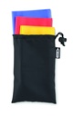 Zestaw 3 opasek fitness z TPE MO6461-03 - Czarny