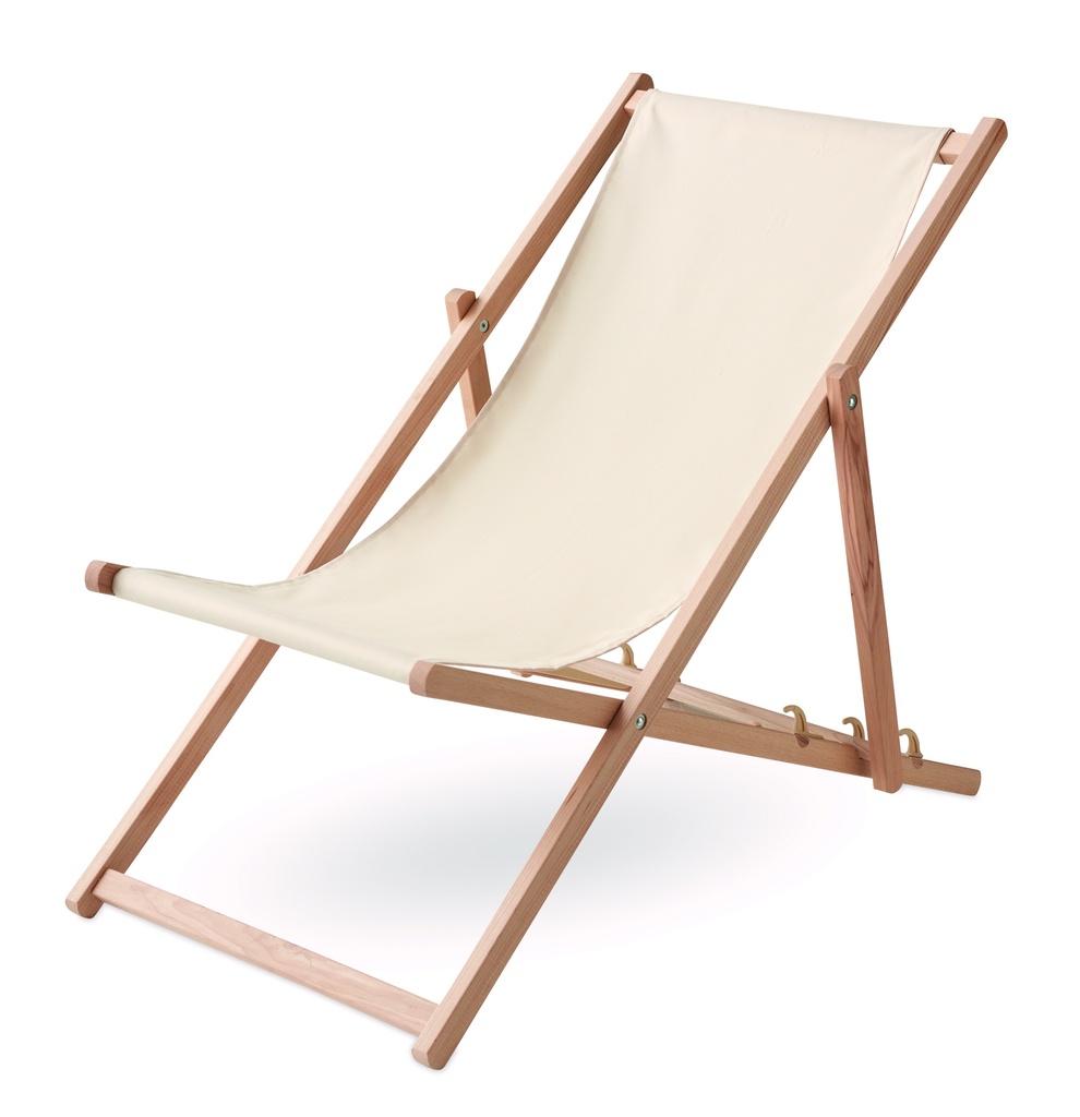 Drewniane krzeslo plazowe MO6503-13 - Bezowy