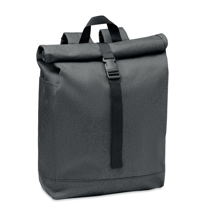 Plecak 600D RPET MO6516-03 - Czarny