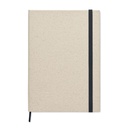Notes A5 papier z trawy MO6542-13 - Bezowy
