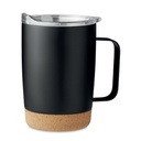 Kubek z podwojna scianka 300ml MO6533-03 - Czarny