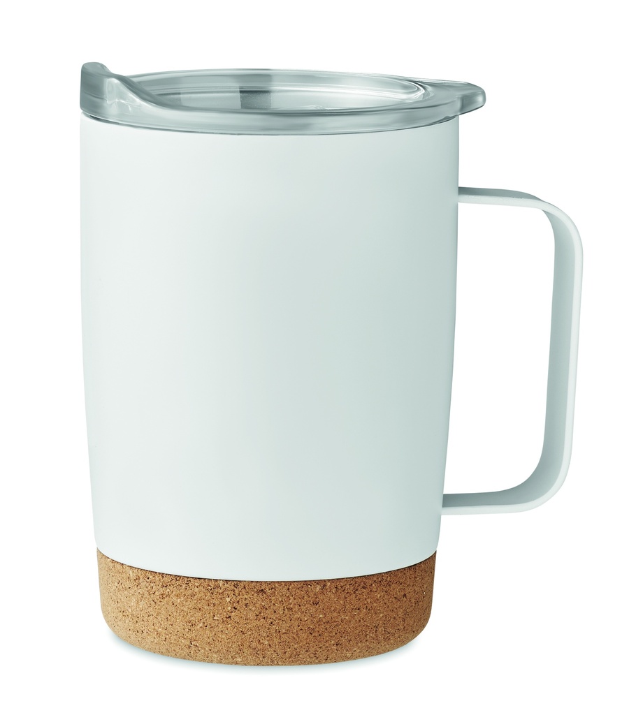 Kubek z podwojna scianka 300ml MO6533-06 - Bialy
