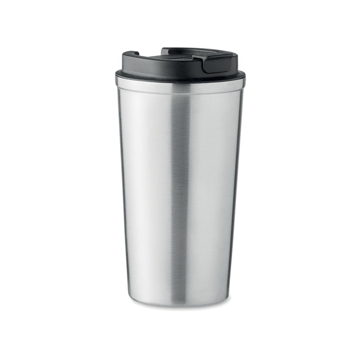 Kubek, podwojne scianki 510 ml MO6579-16 - Srebrny Mat