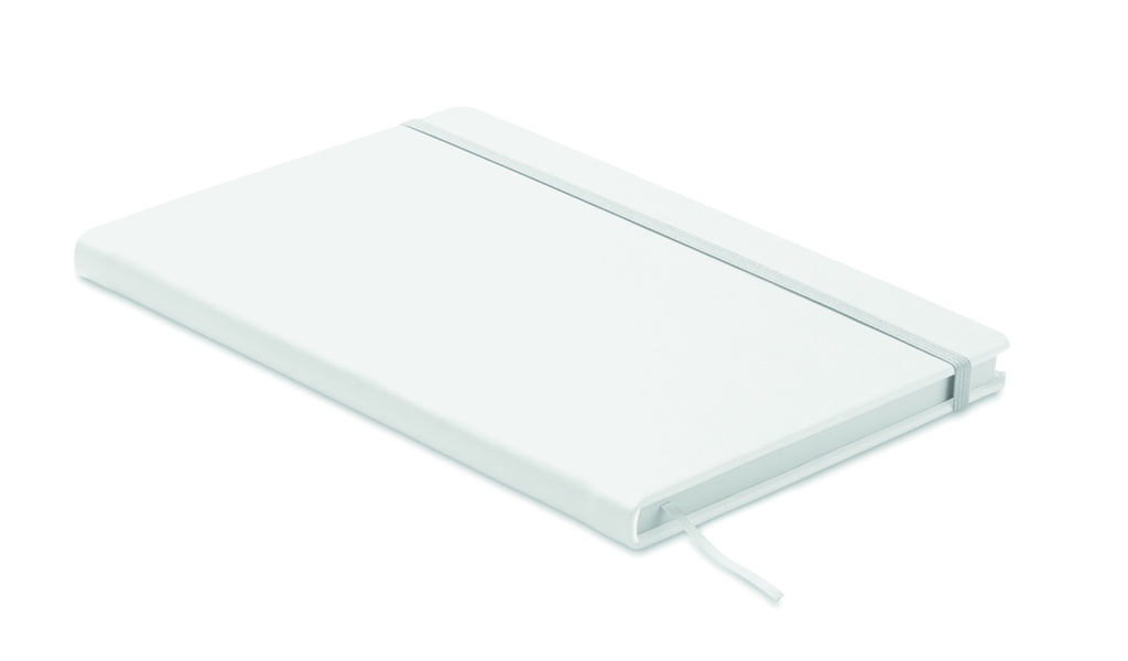 Notatnik A5 z recyklingu MO6580-06 - Bialy