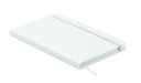 Notatnik A5 z recyklingu MO6580-06 - Bialy