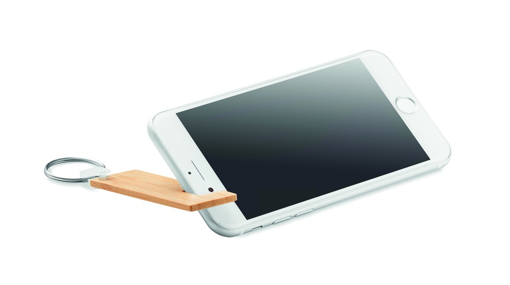 Bambusowy brelok z podstawką - Drewna