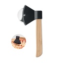 Bambusowy noz do pizzy MO6592-03 - Czarny