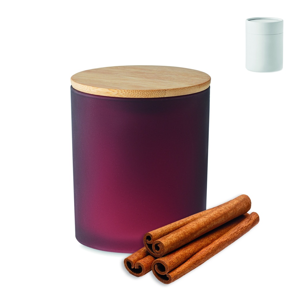 Swieca woskowa roslinna 200 gr MO6613-02 - Burgund