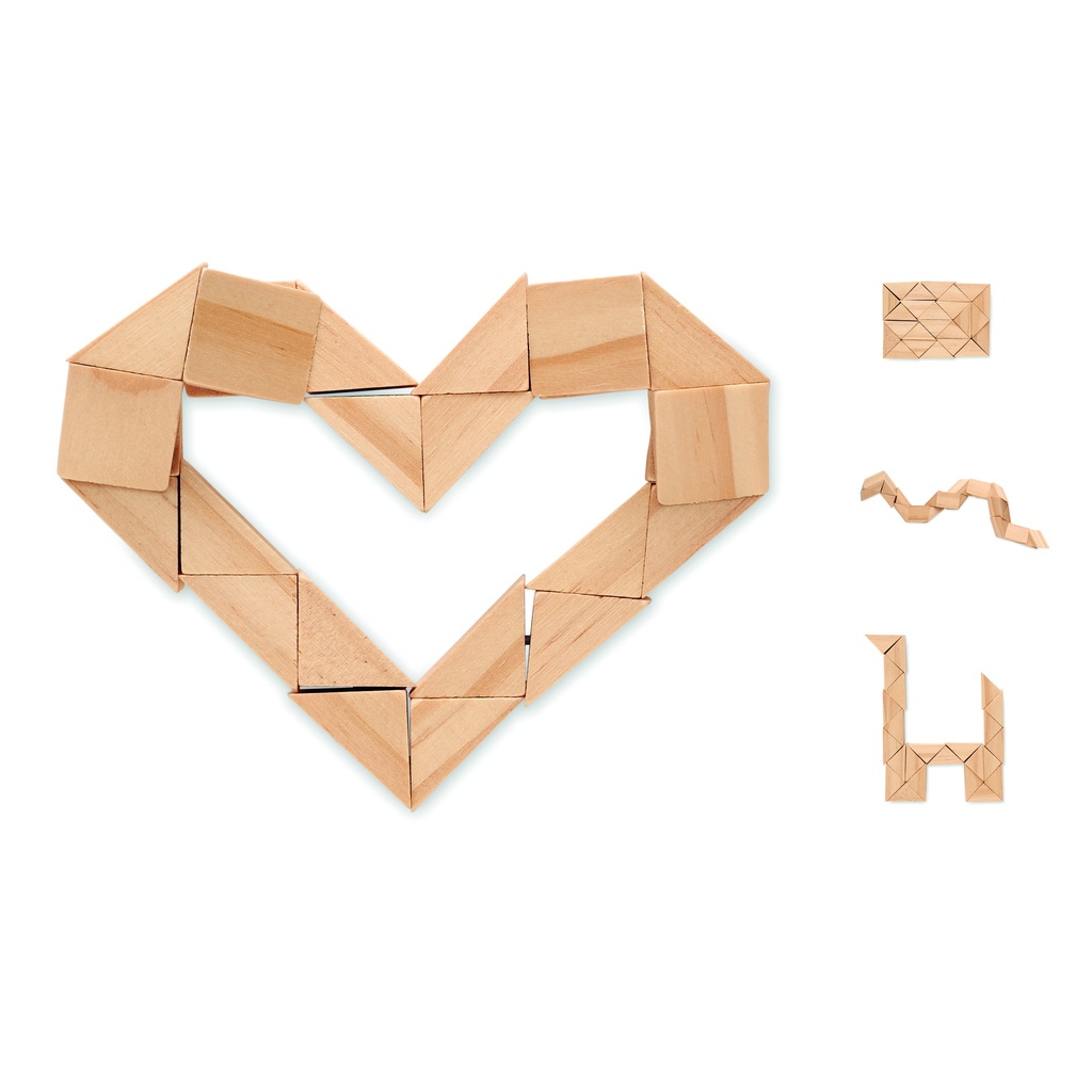 Drewniane puzzle/łamigłówki - Drewna