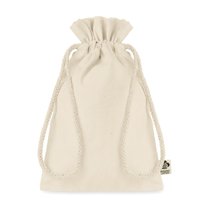 Mala torba upominkowa, bawelna MO6634-13 - Bezowy