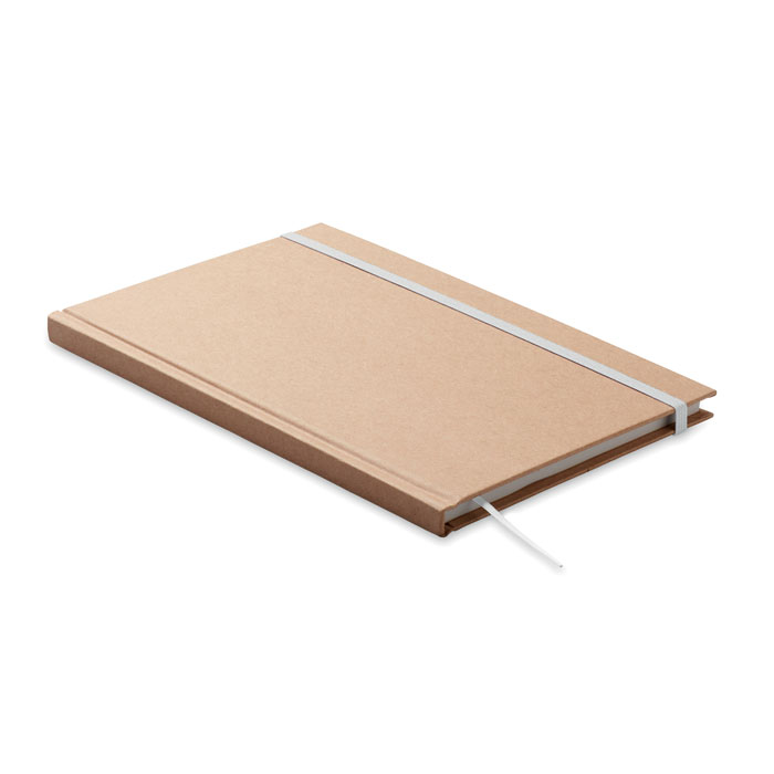 Zeszyt A5 z recyklingu MO6640-06 - Bialy