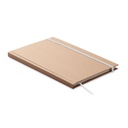 Zeszyt A5 z recyklingu MO6640-06 - Bialy