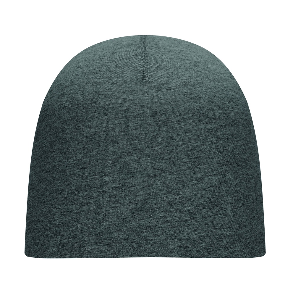 Bawelniana czapka unisex MO6645-15 - Kamienny Szary