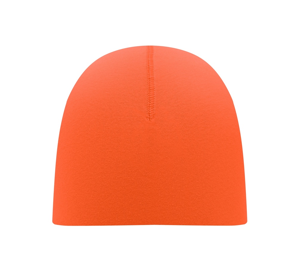 Bawelniana czapka unisex MO6645-10 - Pomaranczowy