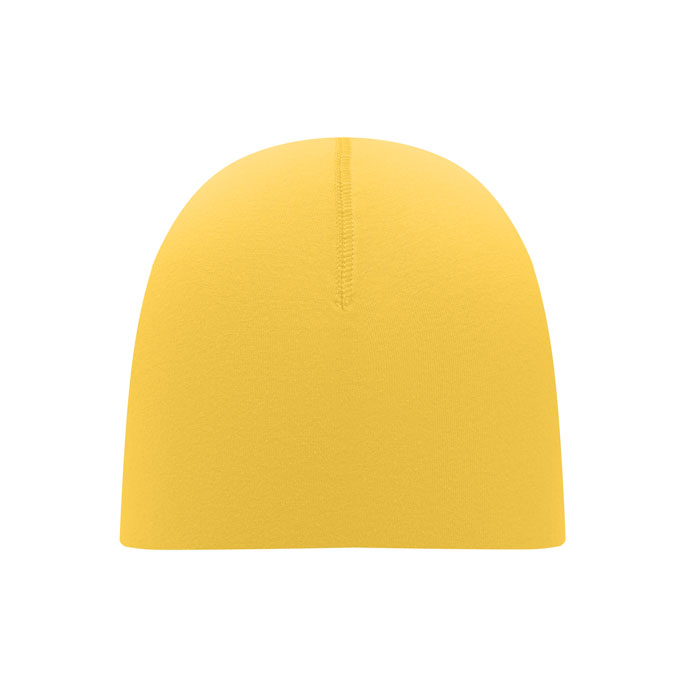 Bawelniana czapka unisex MO6645-08 - Zolty
