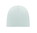 Bawelniana czapka unisex MO6645-06 - Bialy