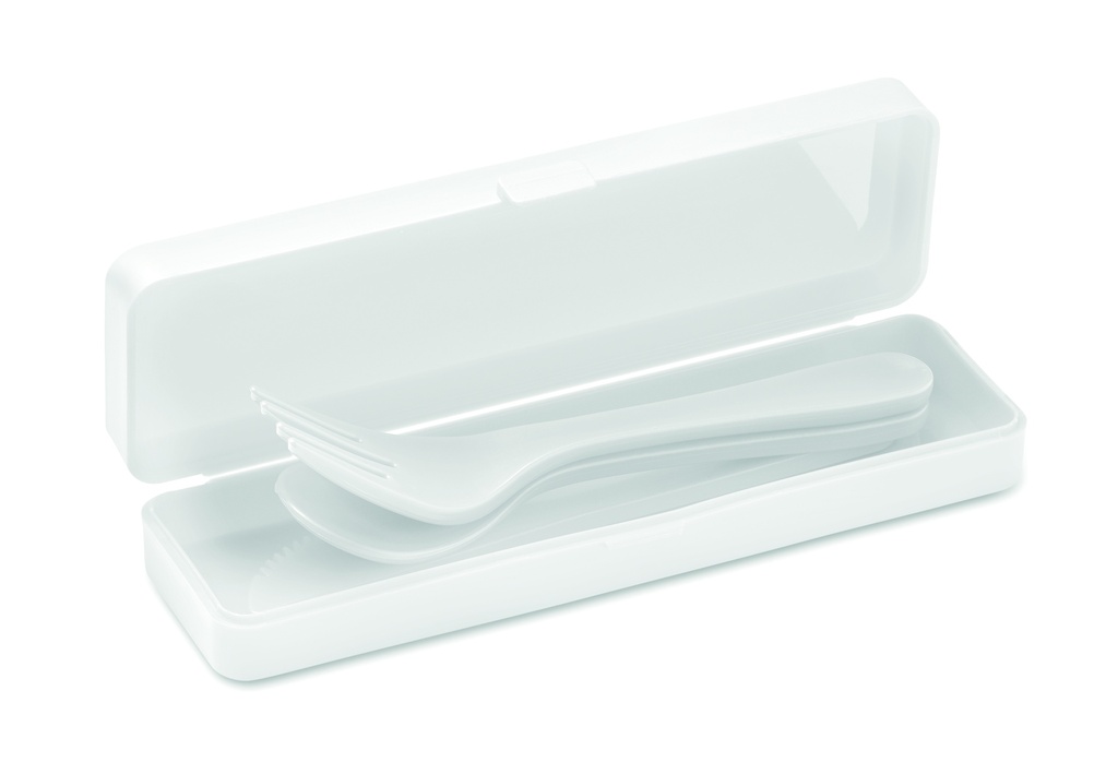 Zestaw sztuccow z PP MO6661-06 - Bialy