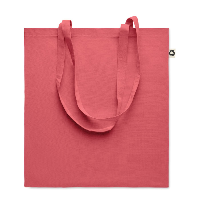 Torba z bawelny z recyklingu MO6674-05 - Czerwony