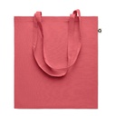 Torba z bawelny z recyklingu MO6674-05 - Czerwony