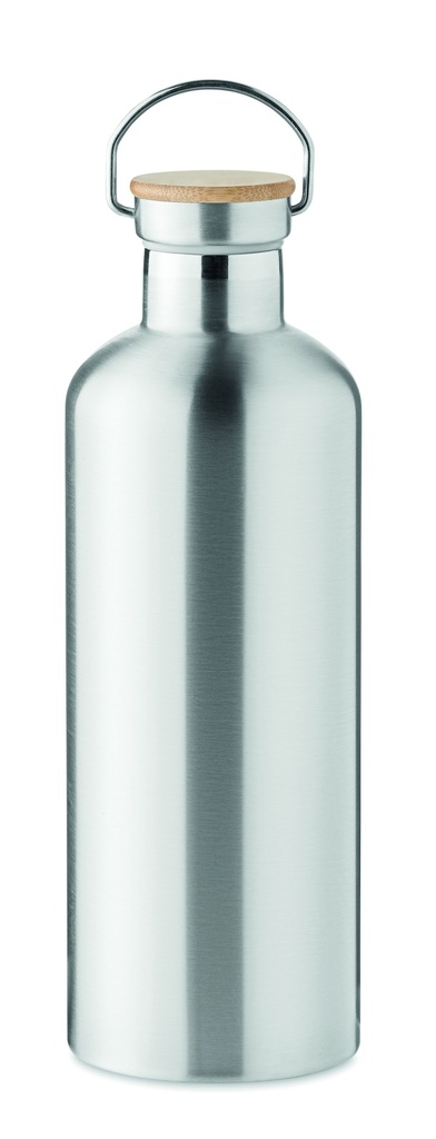 Butelka z podwojna scianka1,5L MO6676-16 - Srebrny Mat