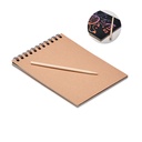 Notes z papierem typu zdrapka MO6699-40 - Drewna
