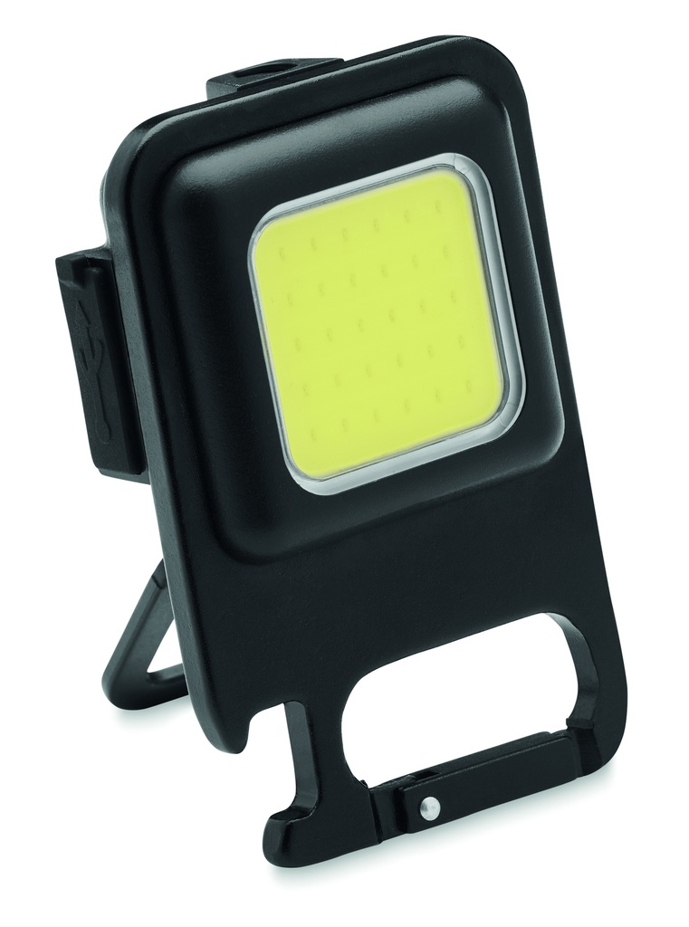 Wielofunkcyjna latarka COB MO6702-03 - Czarny