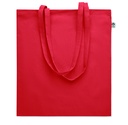 Torba z bawelny organicznej MO6711-05 - Czerwony