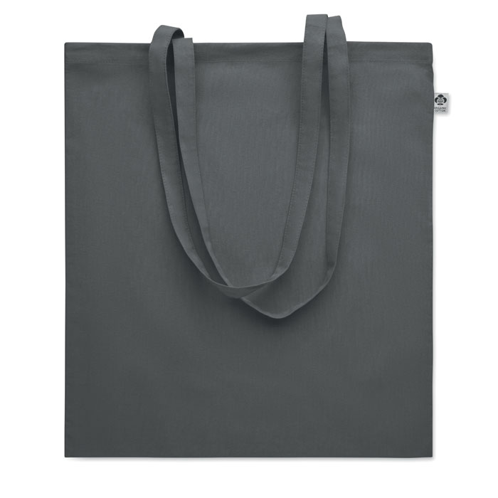 Torba z bawelny organicznej MO6711-15 - Kamienny Szary