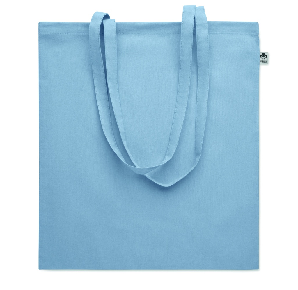 Torba z bawełny organicznej - Baby Blue
