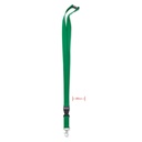 Smycz  bawelniana 20mm MO6708-09 - Zielony