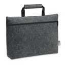 Torba na laptopa z filcu RPET MO6718-15 - Kamienny Szary