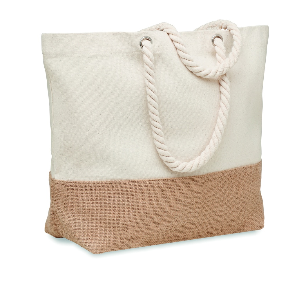 Torba plazowa, plotno 280gr/m² MO6720-13 - Bezowy