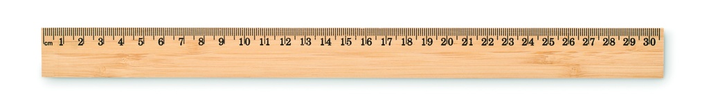 Linijka bambusowa 30 cm MO6725-40 - Drewna