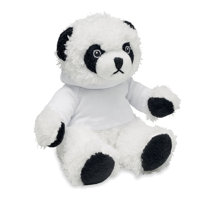 Pluszowy mis MO6736-06 - Bialy