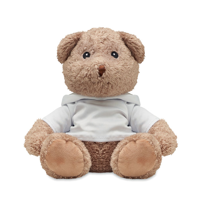 Pluszowy mis MO6738-06 - Bialy
