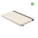 Zeszyt A5 karton z recyklingu MO6743-03 - Czarny