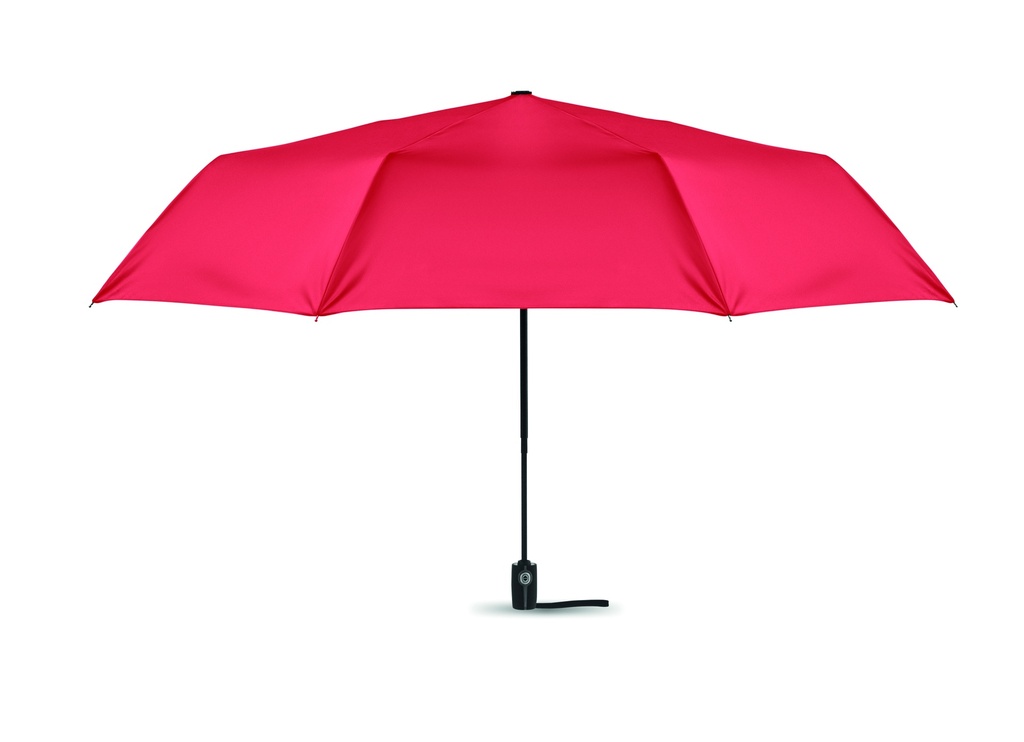 Wiatroodporny parasol 27 cali - Czerwony