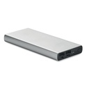 Power bank 10000 mAh - Srebrny Mat