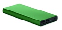 Power bank 10000 mAh MO6770-60 - Ciemnozielony